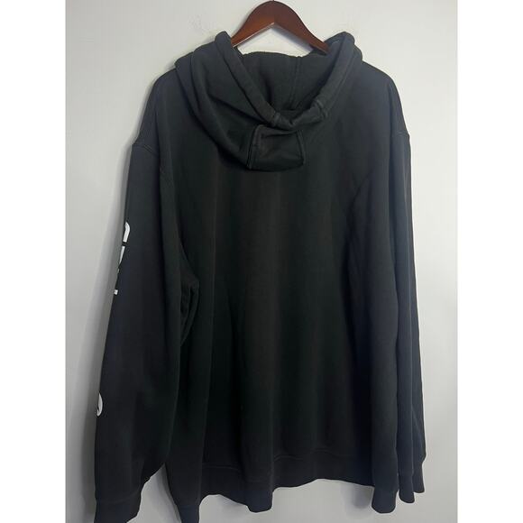 Carhartt Black Drawstring Hoodie Pullover Mens 3XL Kangaroo Pockets - Picture 5 of 5